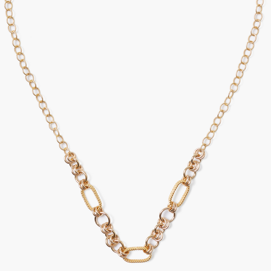 Luca Necklace Yellow Gold