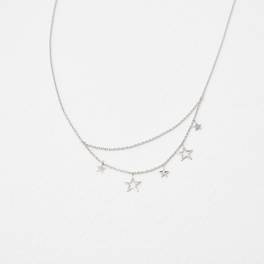 White Gold Charlotte Necklace